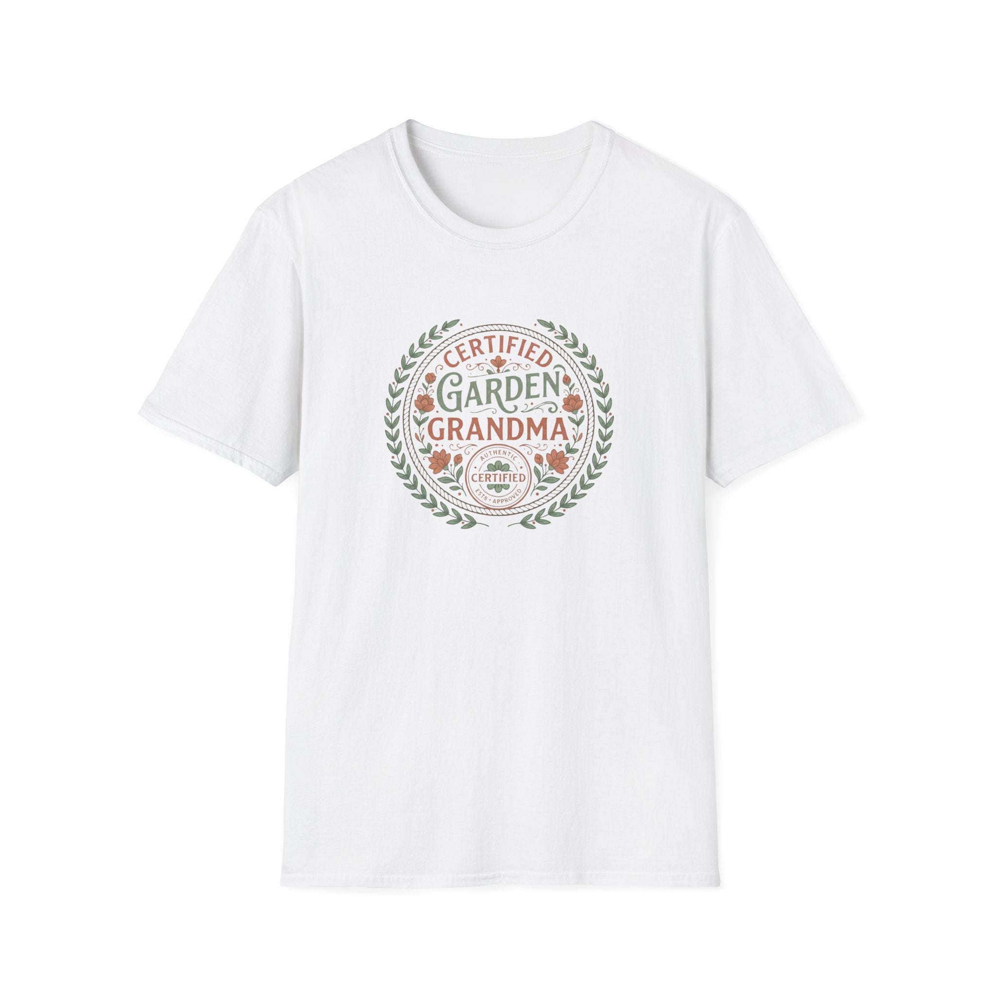 Floral T-Shirt for Grandmothers