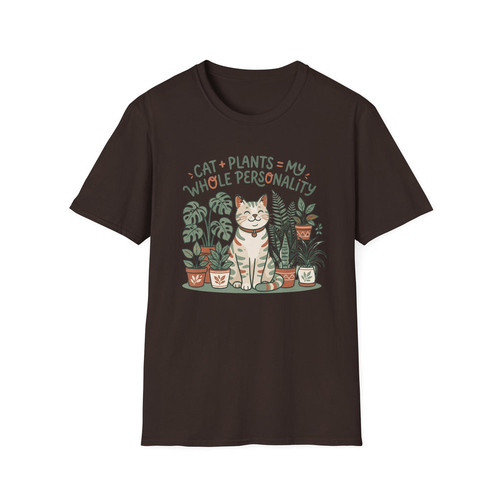 Cat + Plants T‑Shirt