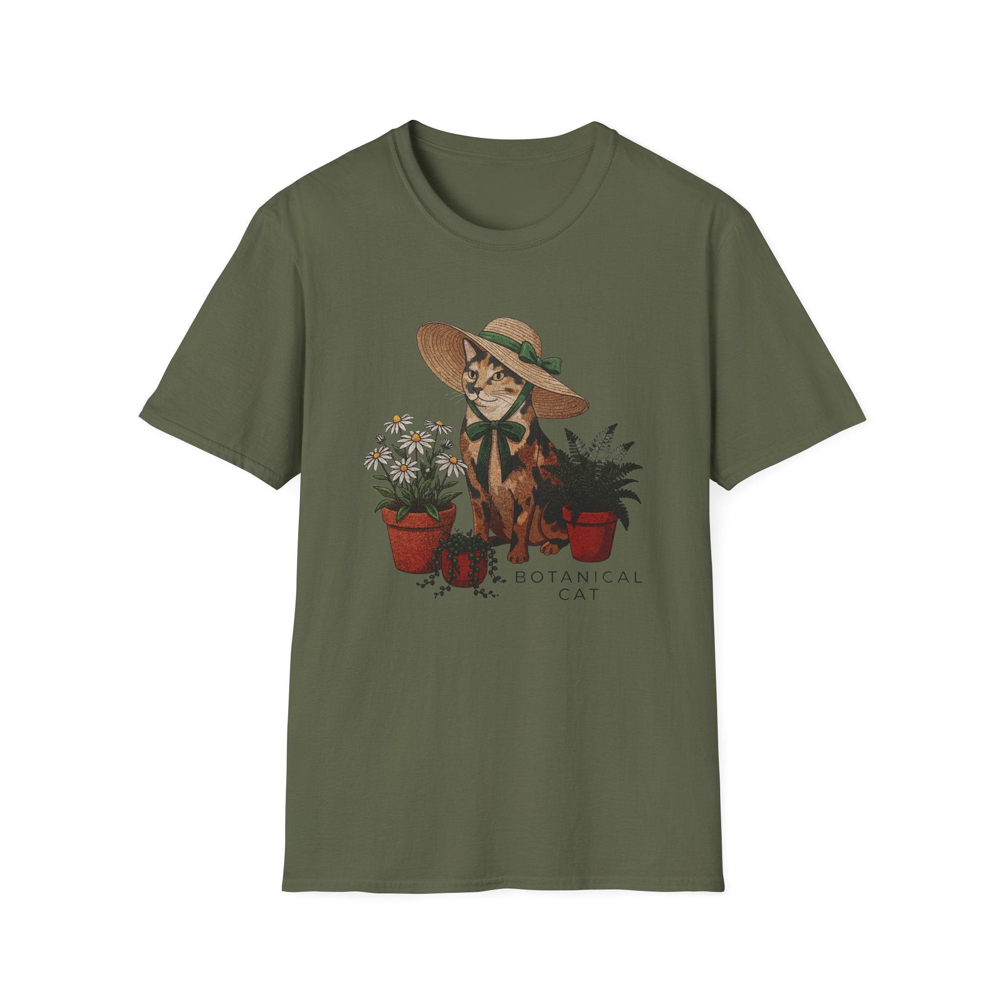 Botanical Cat T-Shirt