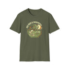 Retro Plant & Fish T-Shirt