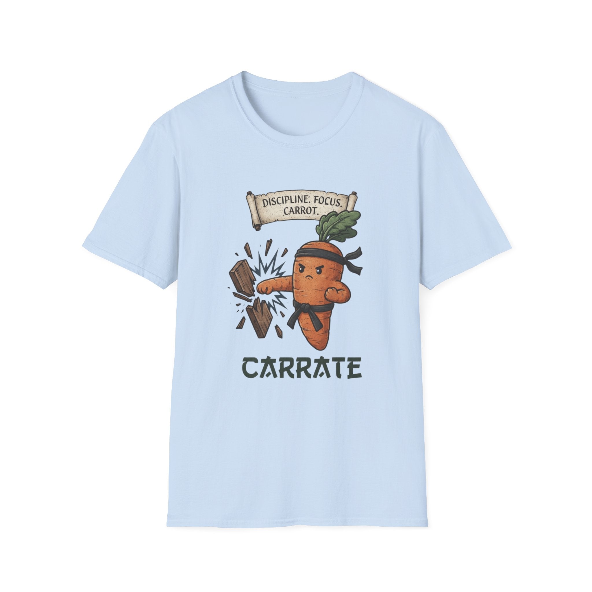 "Discipline. Focus. Carrot." Carrrate T-Shirt