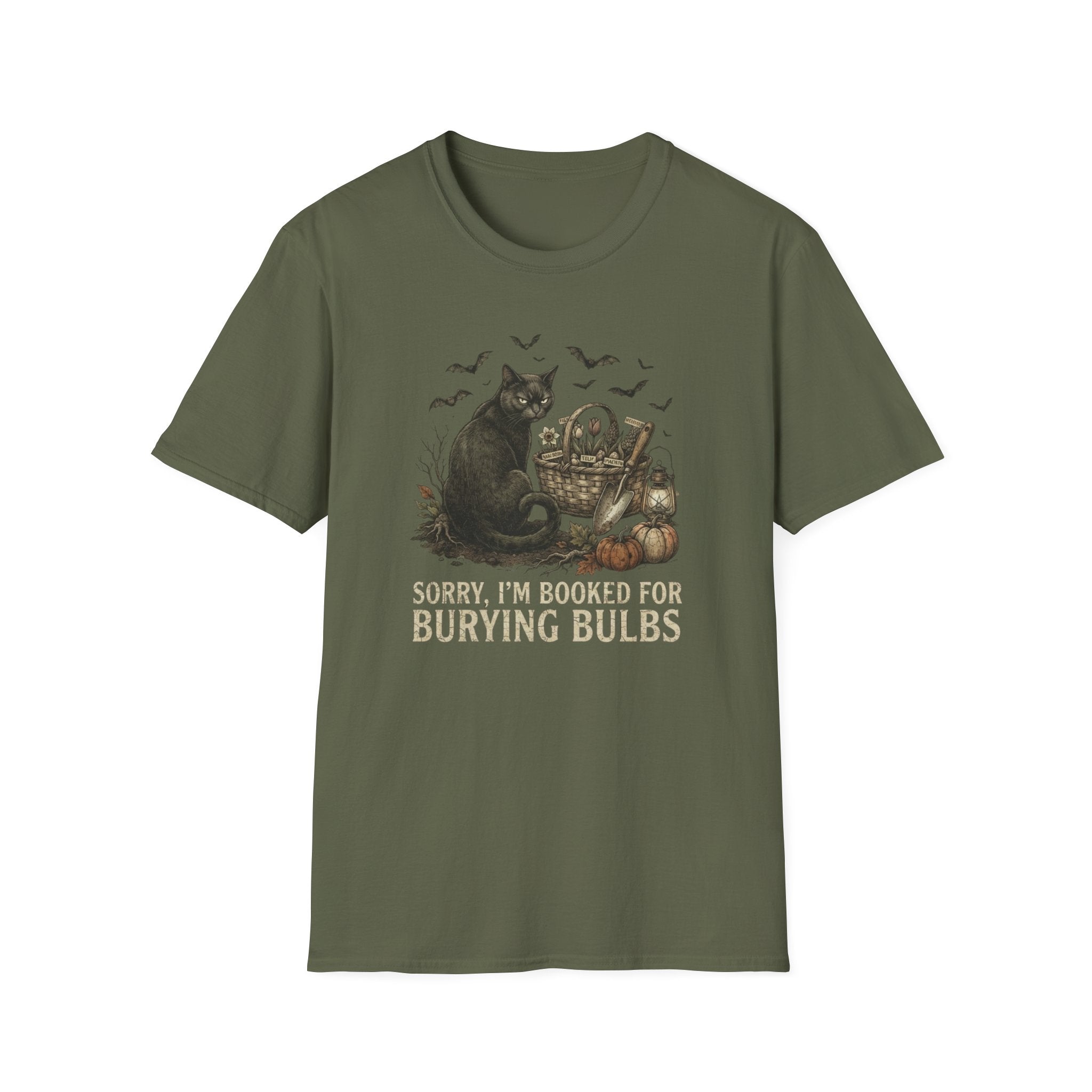 Black Cat Halloween T-Shirt