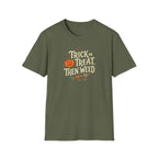 "Trick or Treat, Then Weed" T-Shirt