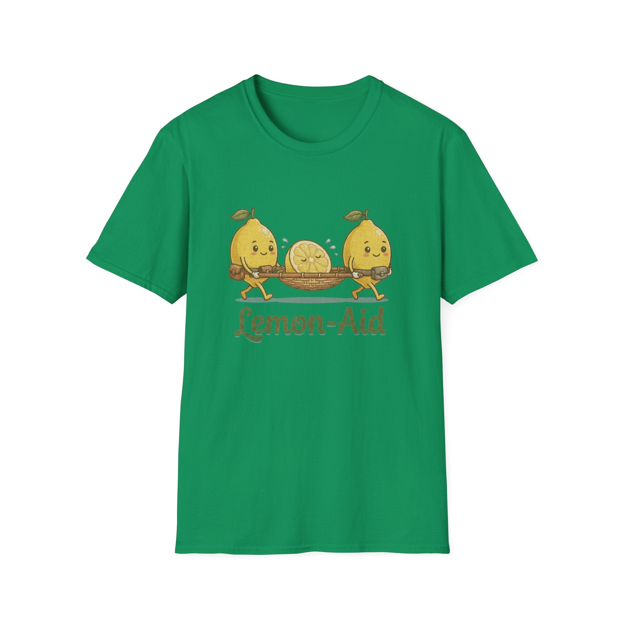 Cute Lemon Friends Graphic T-Shirt
