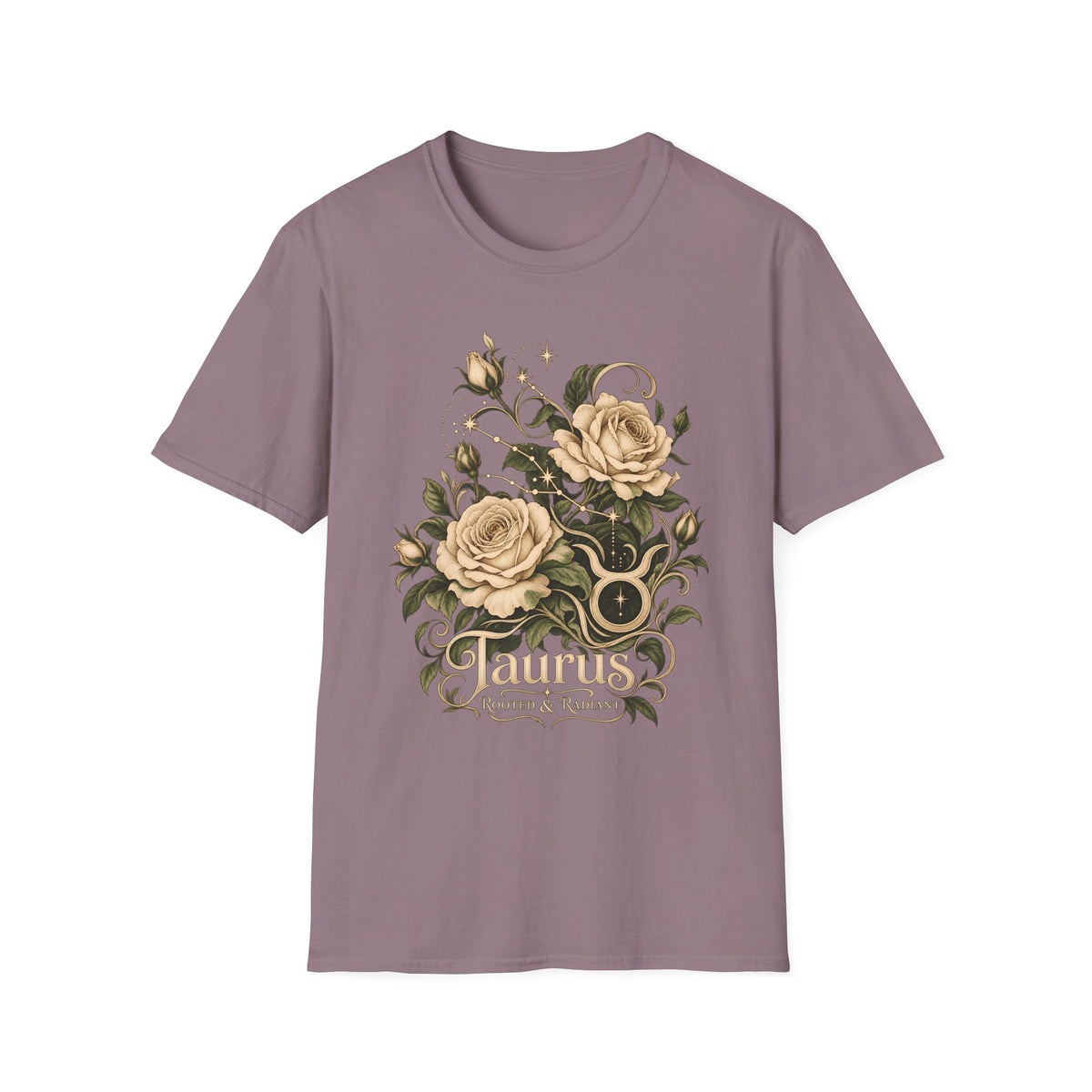 Taurus Zodiac Floral T-Shirt