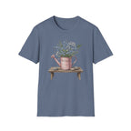 Floral Watering Can T-Shirt