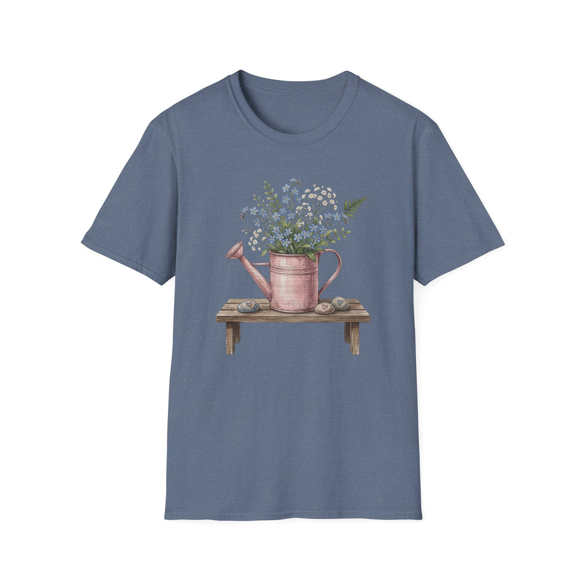 Floral Watering Can T-Shirt
