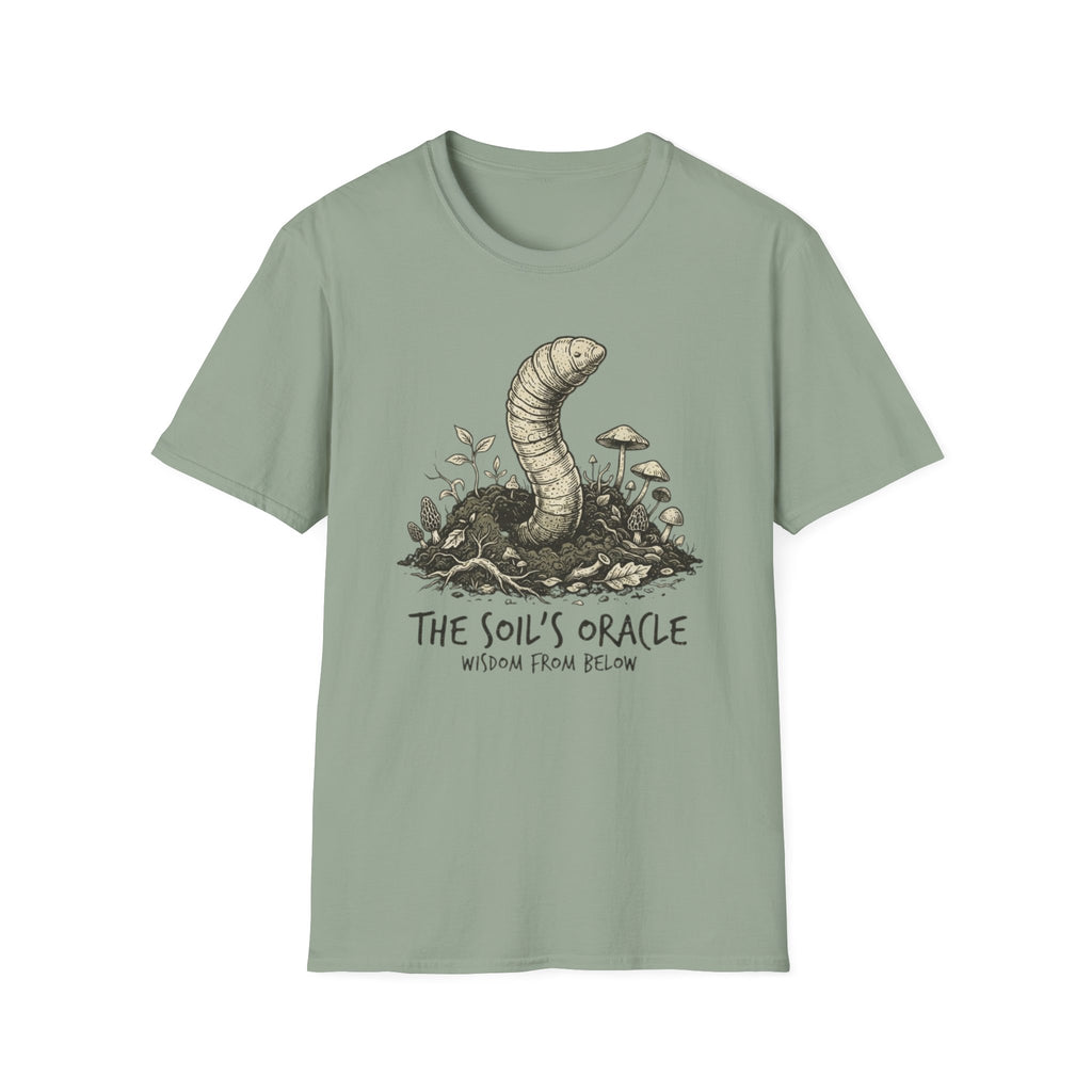 'The Soil's Oracle' Worm T-Shirt