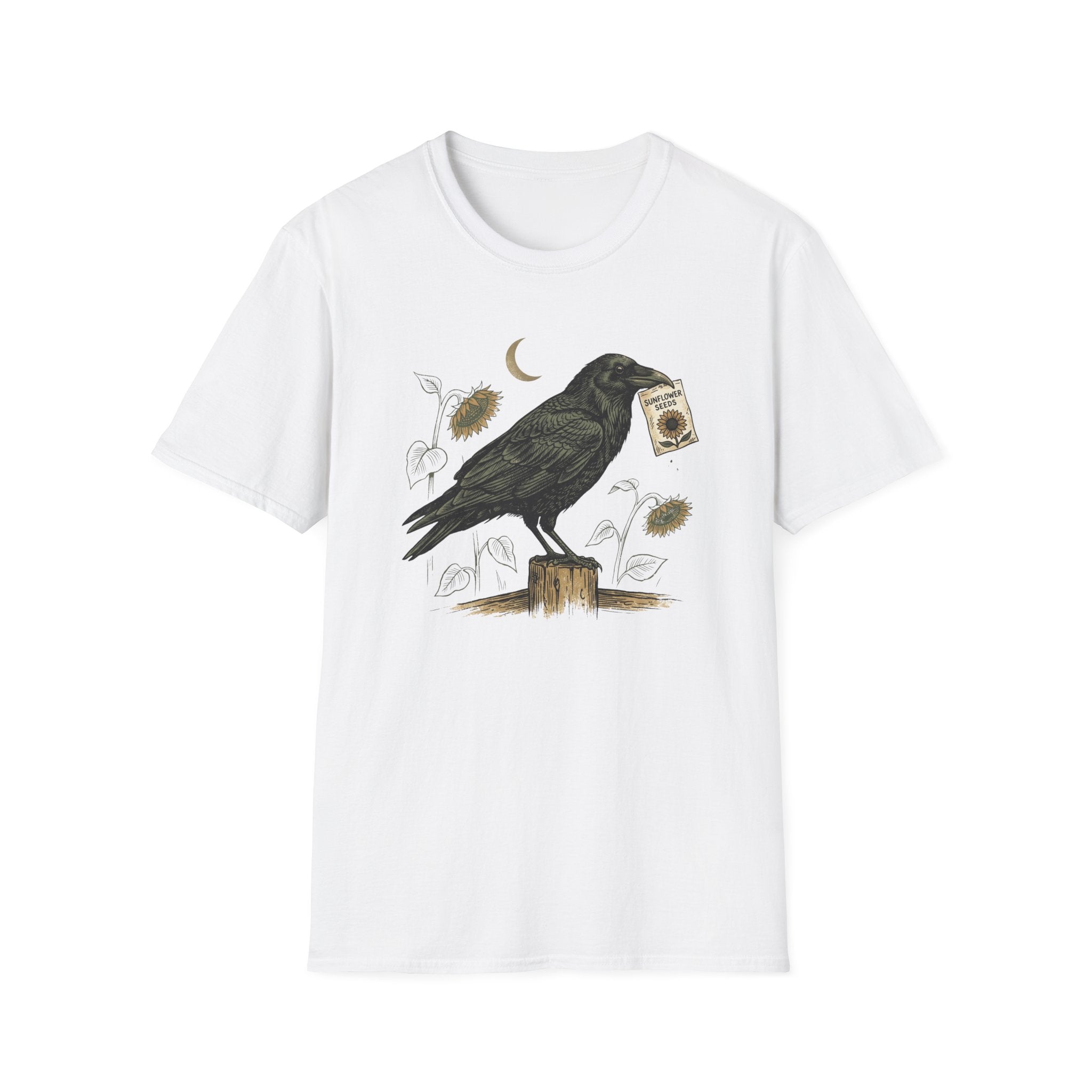 Raven & Sunflower T‑Shirt