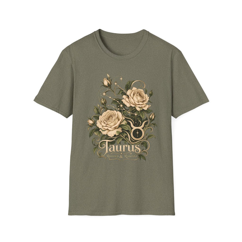 Taurus Zodiac Floral T-Shirt