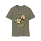 Taurus Zodiac Floral T-Shirt