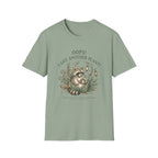 “Oops! I Got Another Plant” Raccoon Botanical Tee