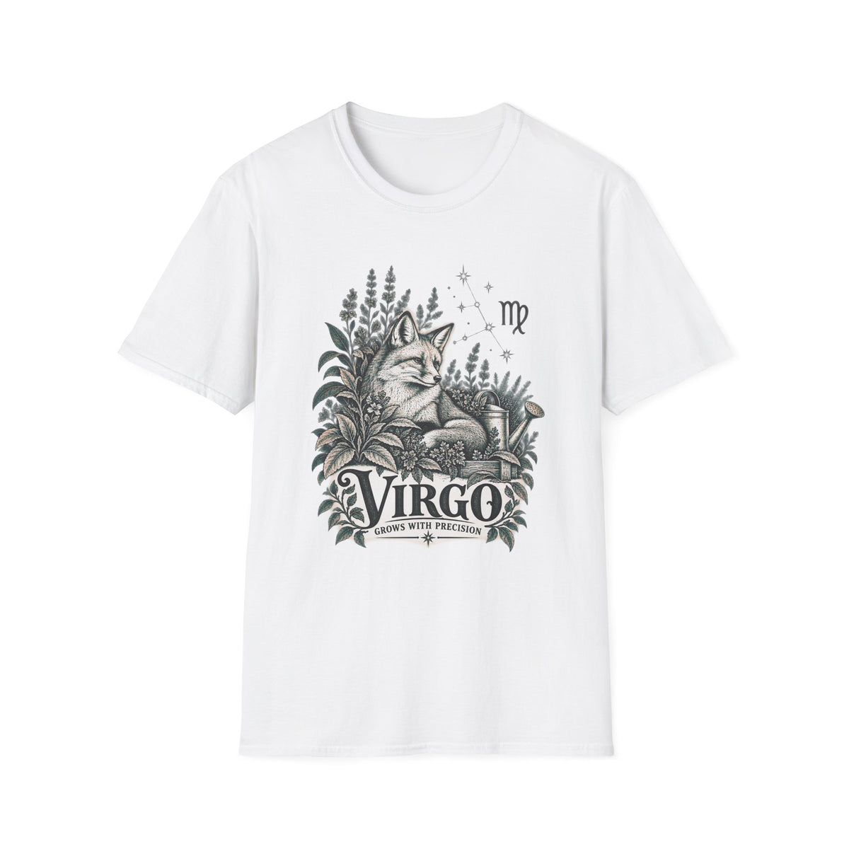Virgo Zodiac Botanical T-Shirt