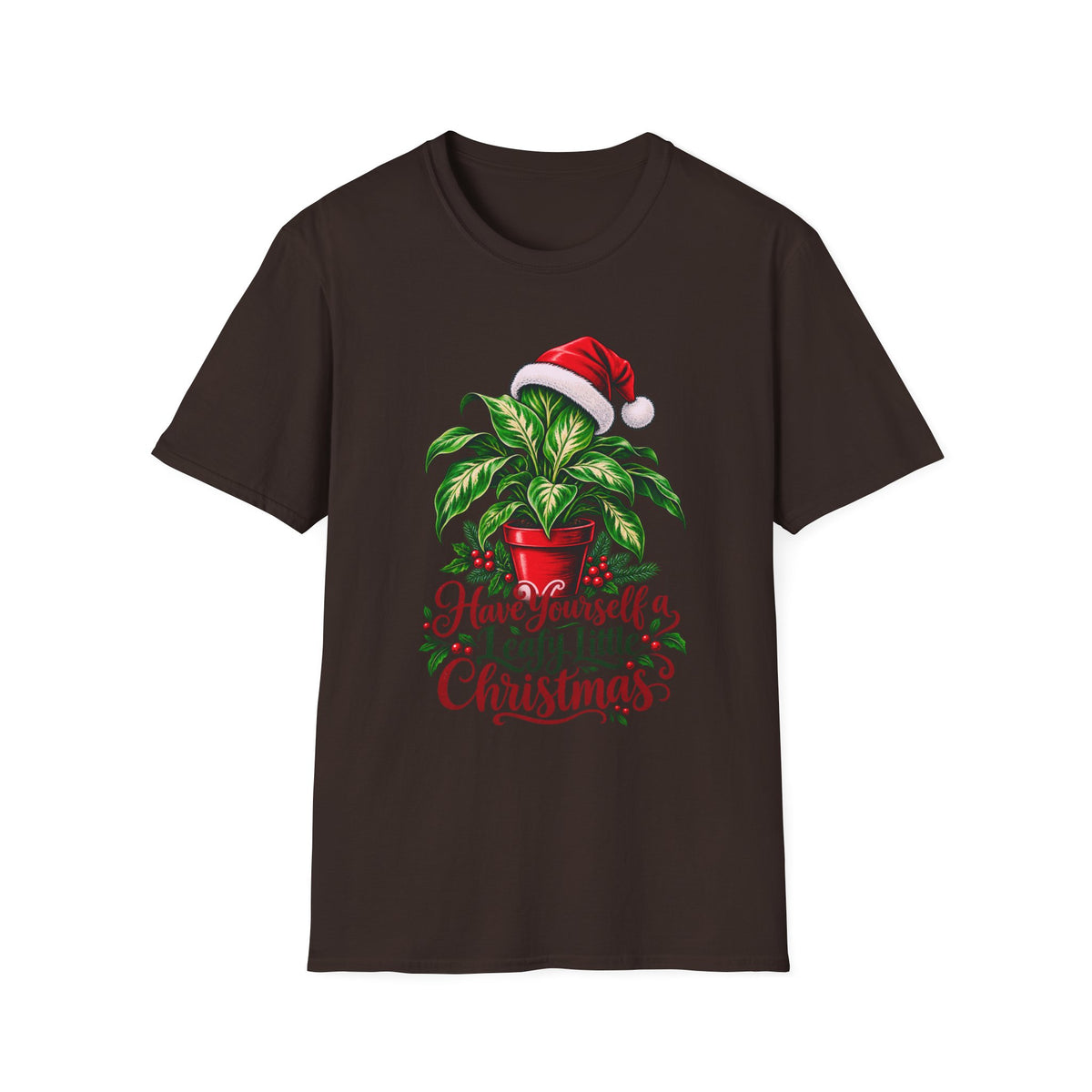 Christmas Pothos Plant T-Shirt