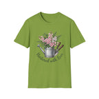 Gardener's Watering Can Floral T-Shirt