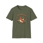 "Crazy Chicken Lady & Proud" Farmwife T-Shirt