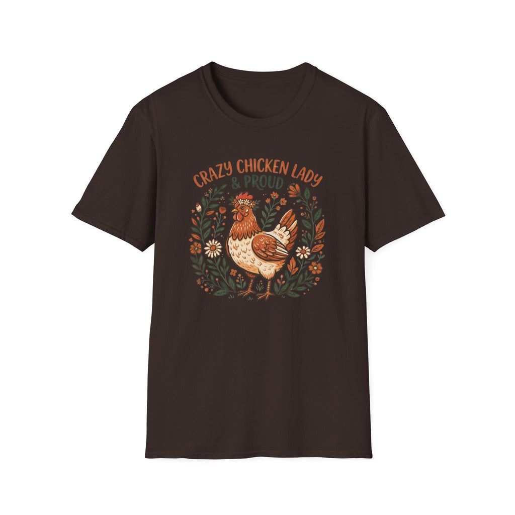 Crazy Chicken Lady T-Shirt