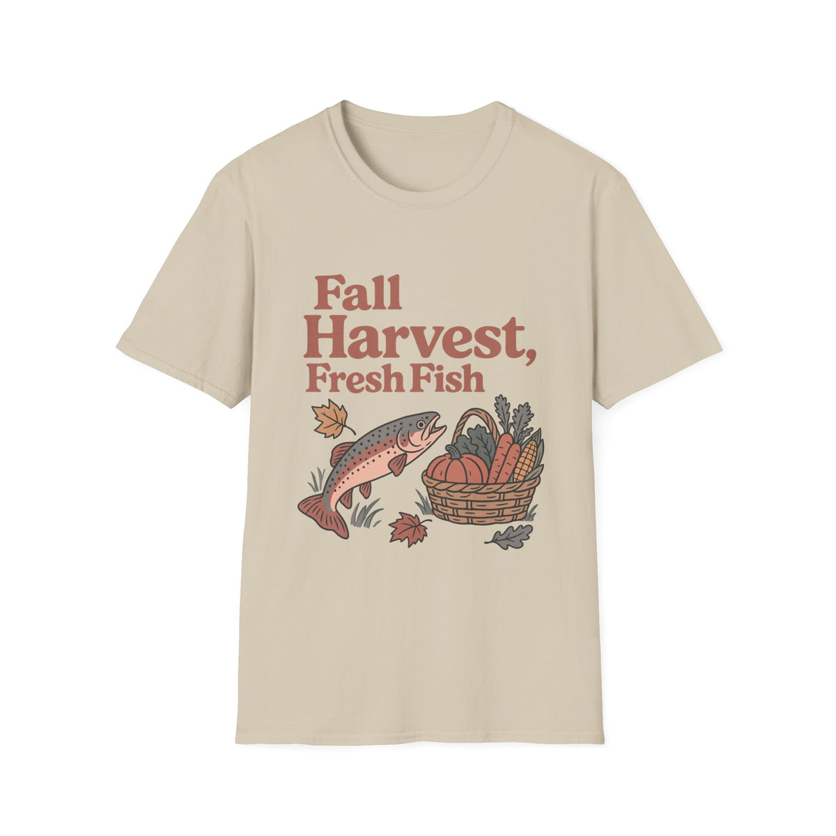 Fall Harvest Fresh Fish T-Shirt