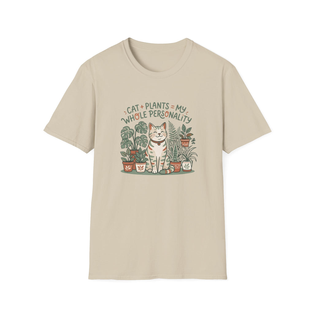 Cat + Plants T‑Shirt