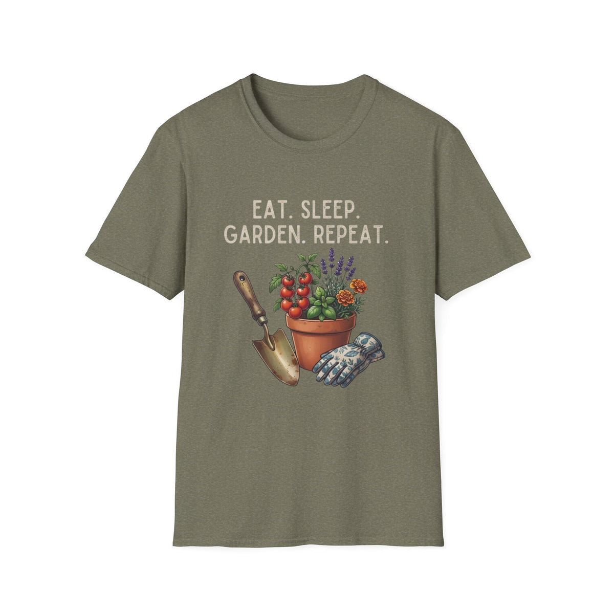Eat. Sleep. Garden. Repeat. T-Shirt