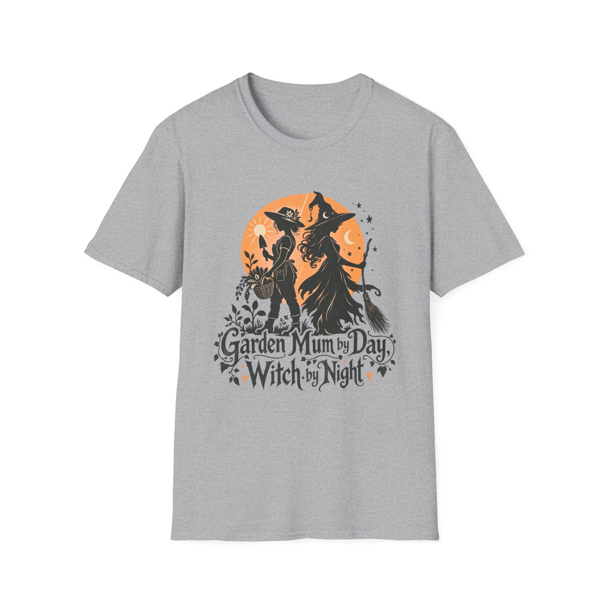 Witch by Night Garden Mum T-Shirt