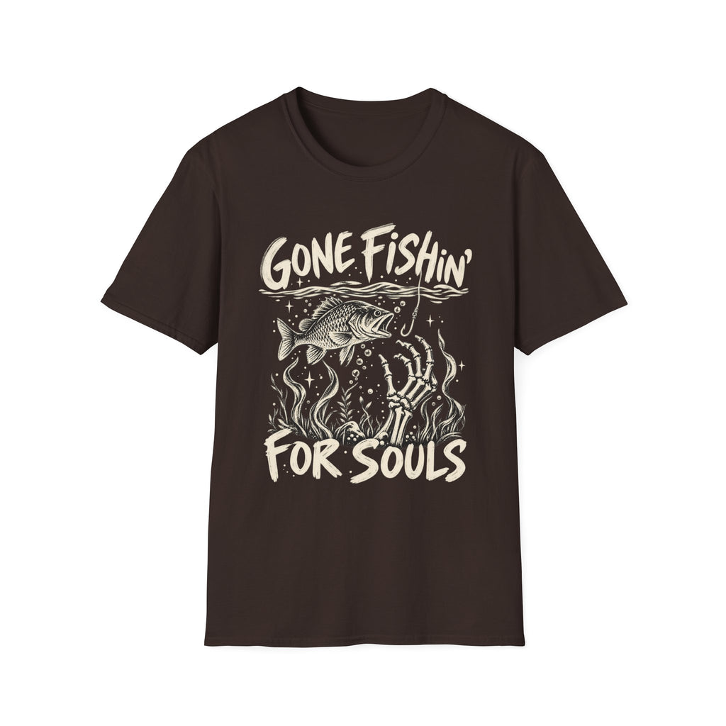 Gone Fishin' For Souls T-Shirt