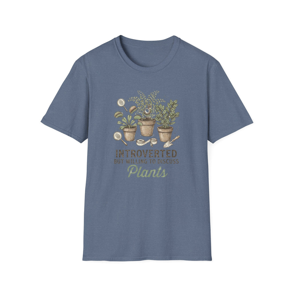 Introverted But Willing to Discuss Plants T-Shirt