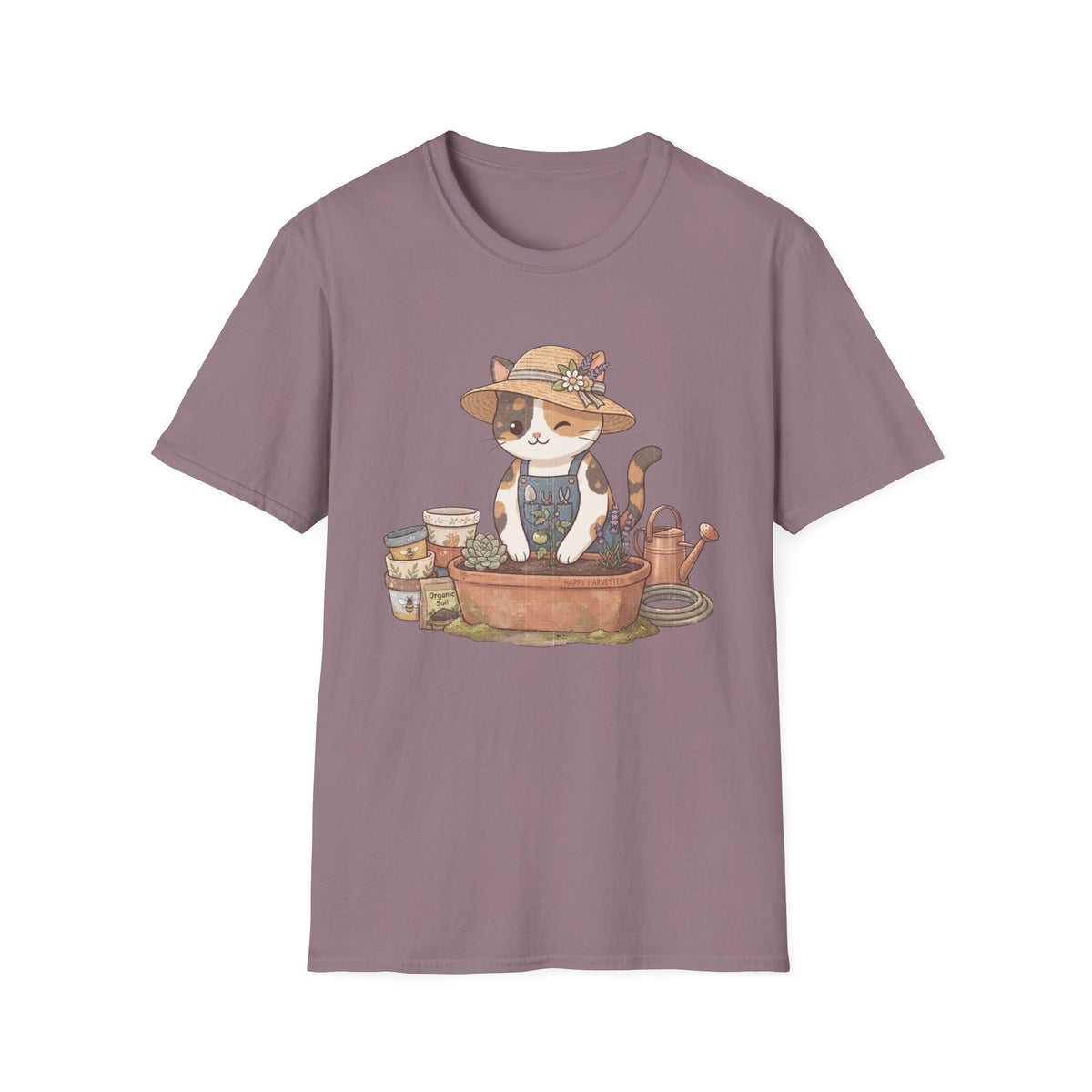 Gardening Cat T-Shirt