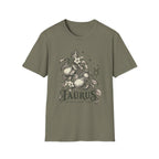 Taurus Zodiac Botanical T-Shirt