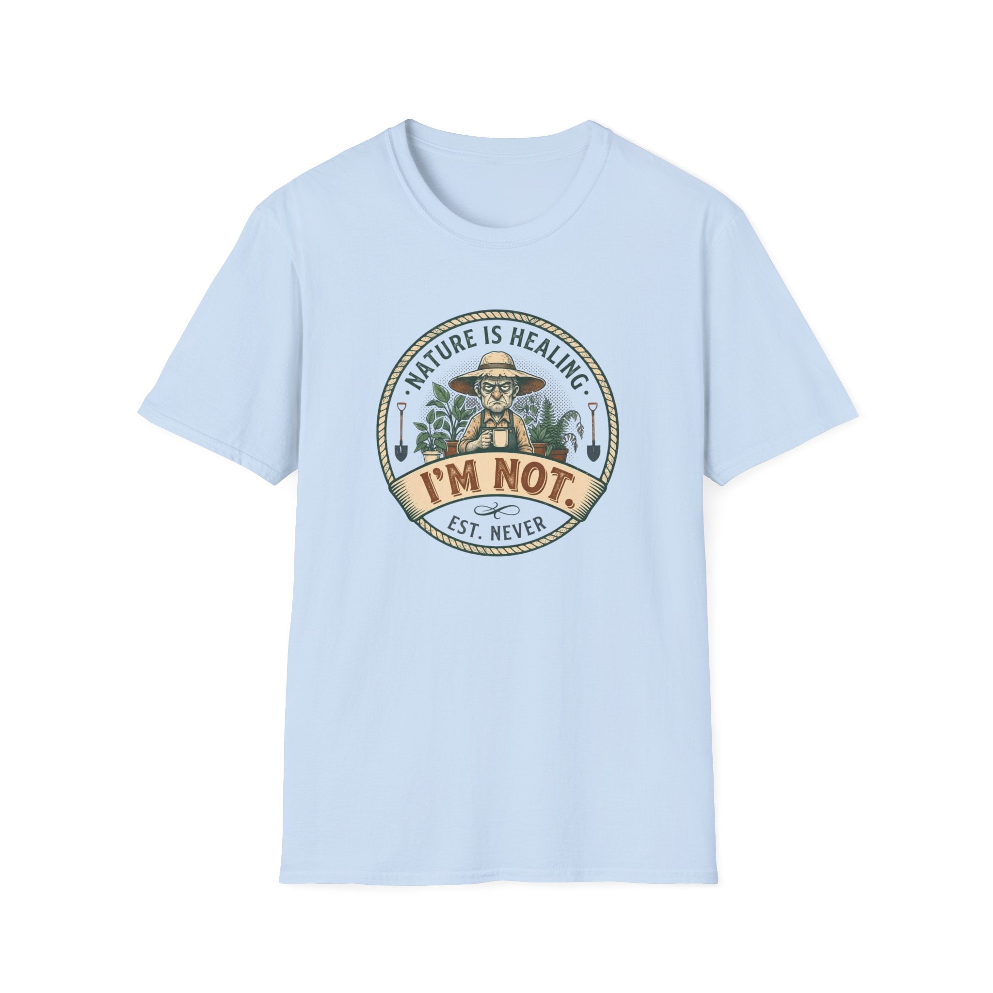 Nature Is Healing Gardening T‑Shirt
