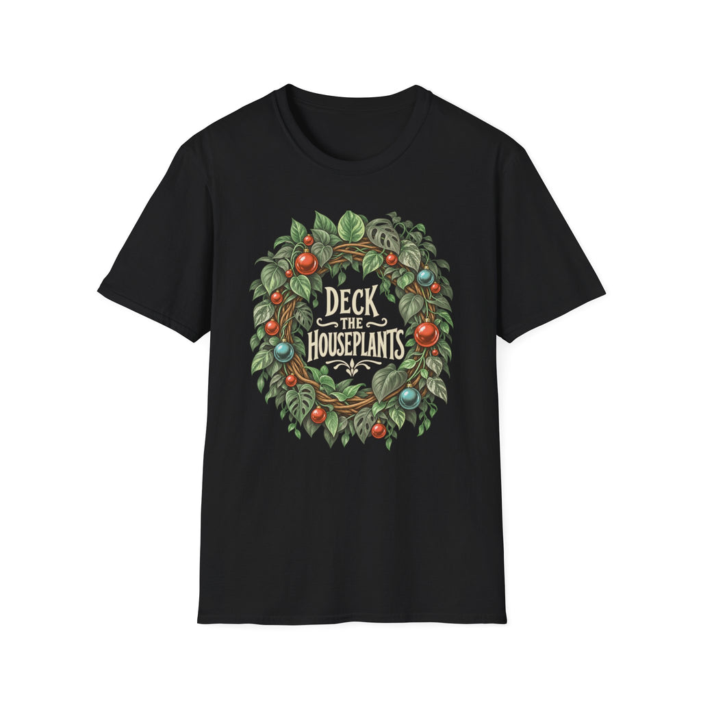 Deck the Houseplants Christmas Tee
