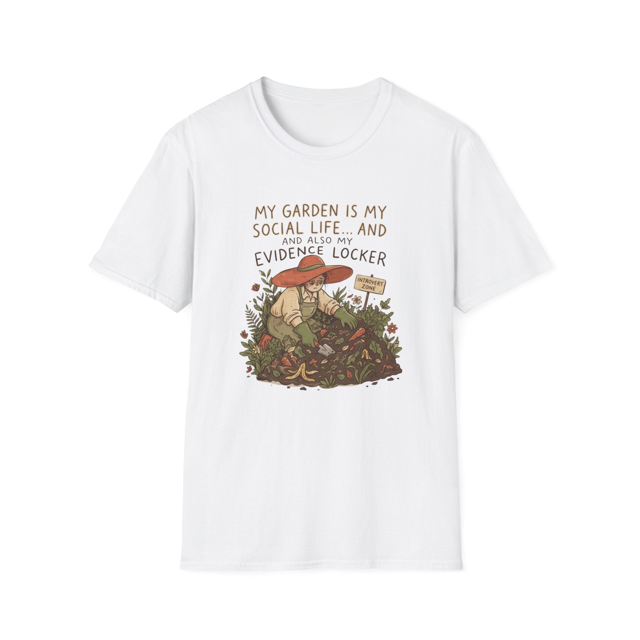 "My Garden Is My Social Life" T-Shirt
