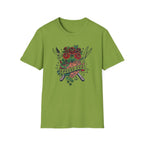 Floral Pruning Shears Garden Mom T-Shirt