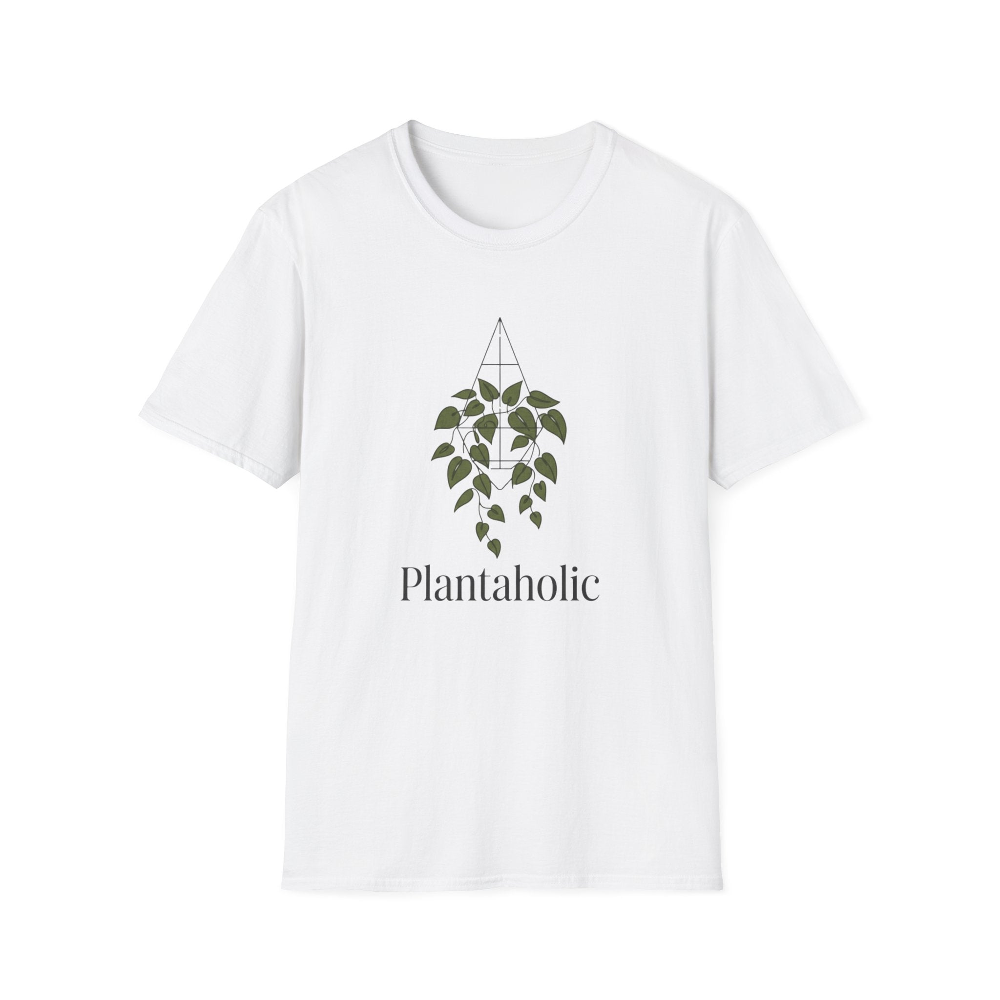 Minimal Hanging Pothos Plant T-Shirt