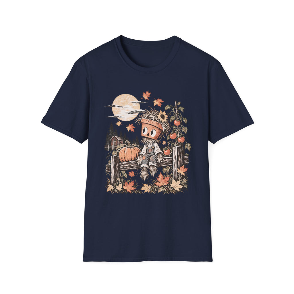 Autumn Moon & Falling Leaves Tee