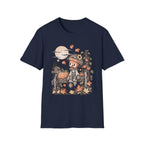 Autumn Moon & Falling Leaves Tee
