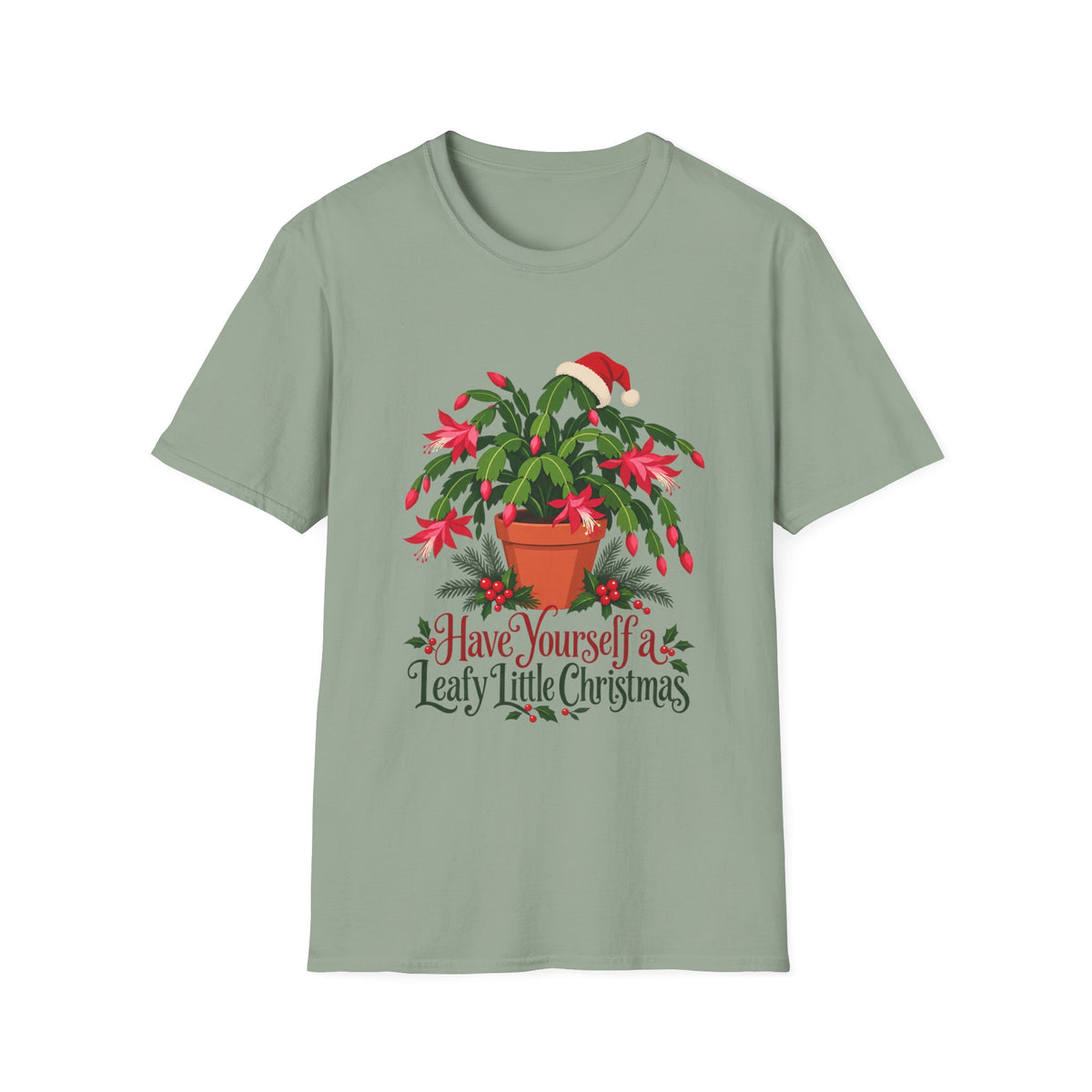 Leafy Little Christmas T-Shirt