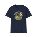 Retro Plant & Fish T-Shirt
