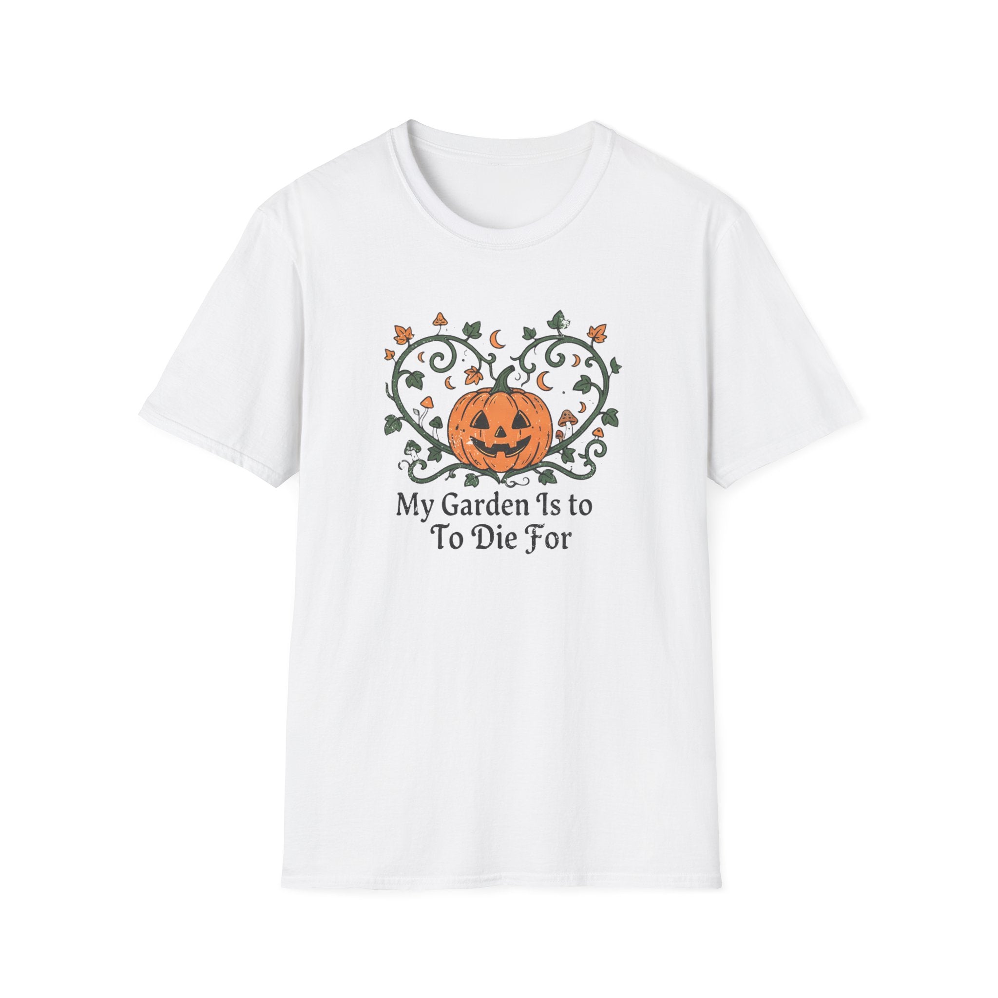 Halloween Pumpkin Garden T‑Shirt
