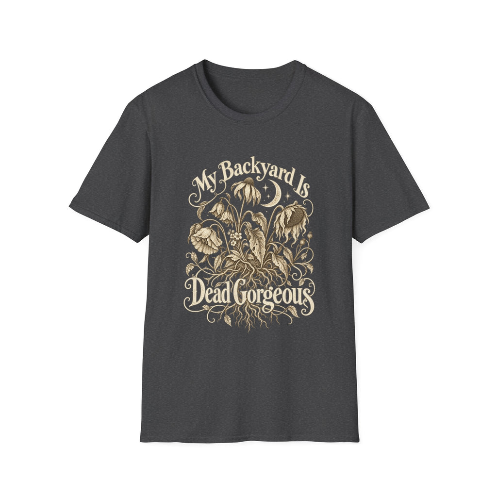 Gothic Floral Garden T-Shirt