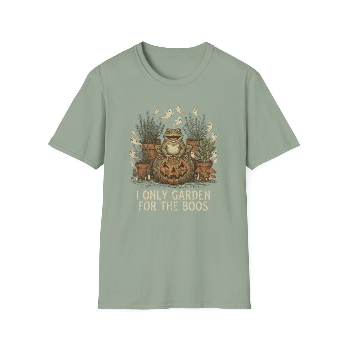Halloween Frog Garden T‑Shirt