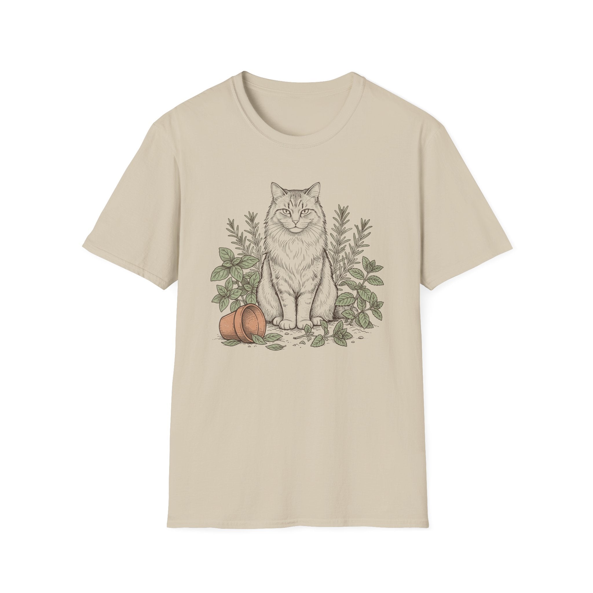Cat Botanical T-Shirt