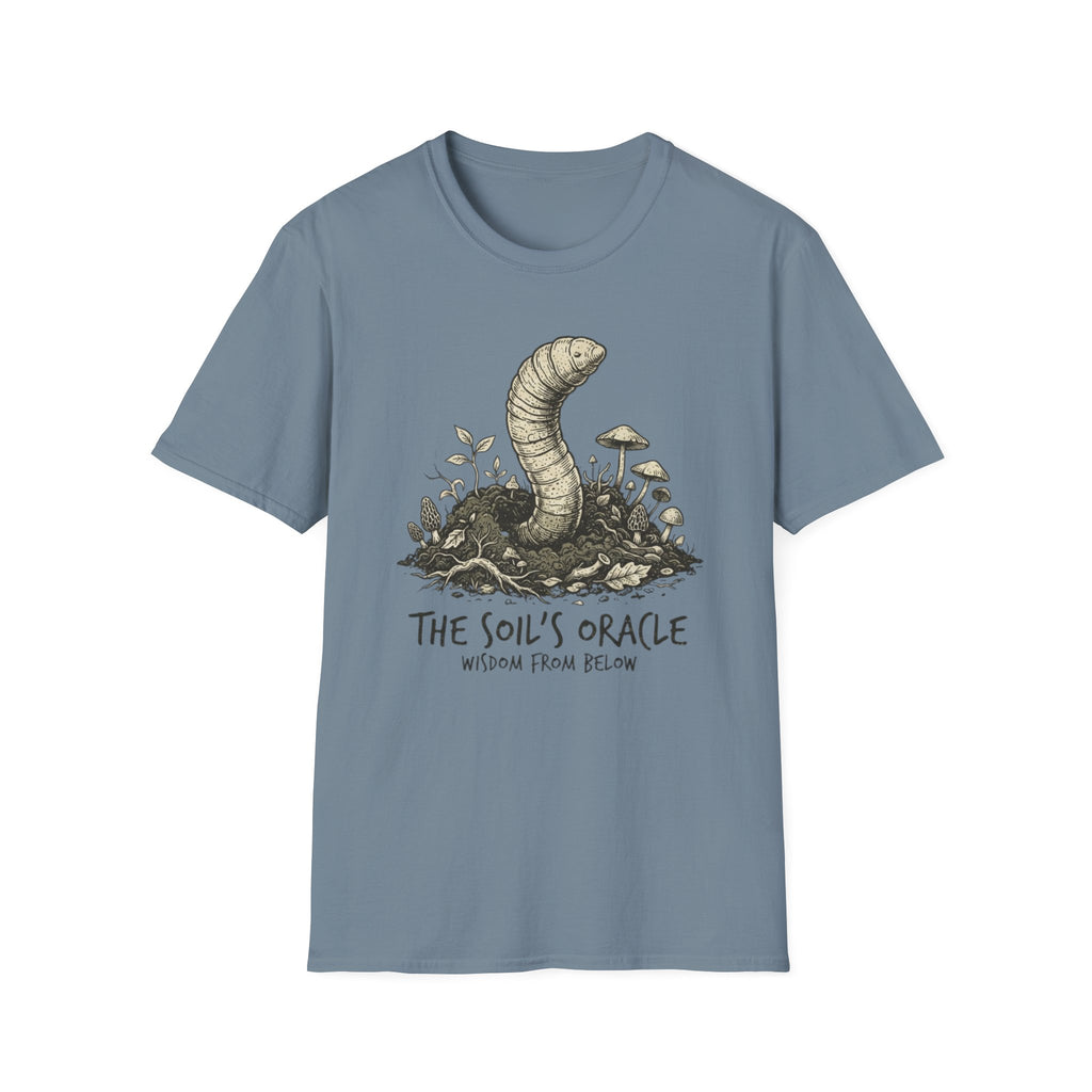 'The Soil's Oracle' Worm T-Shirt