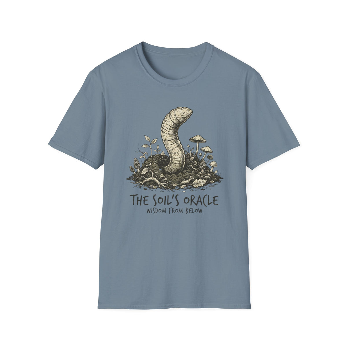 'The Soil's Oracle' Worm T-Shirt