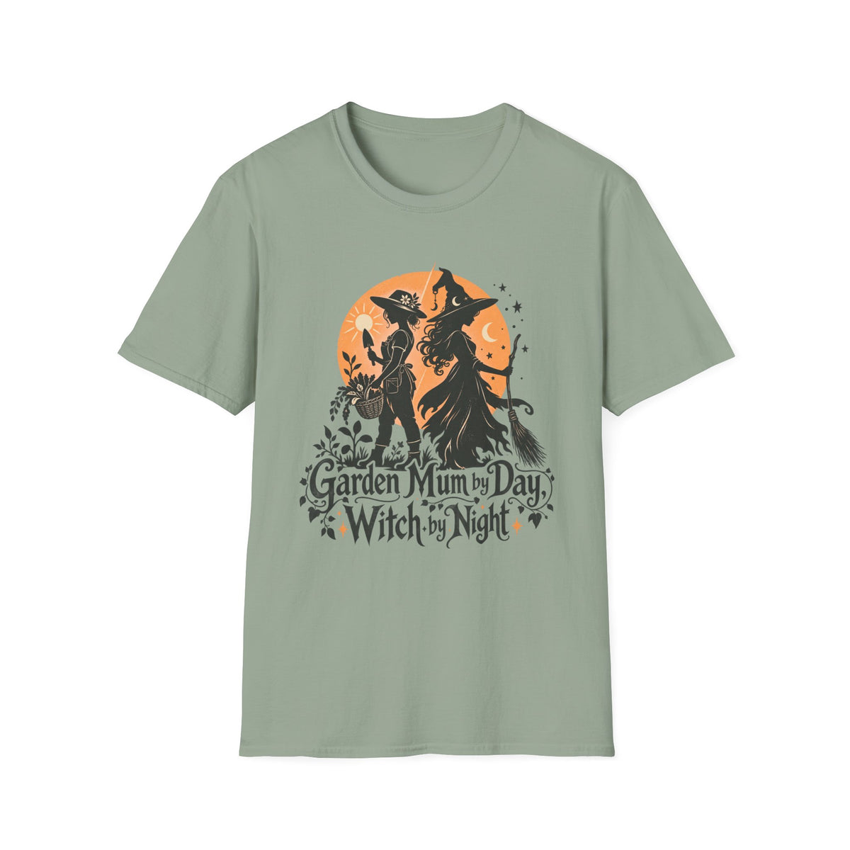 Witch by Night Garden Mum T-Shirt