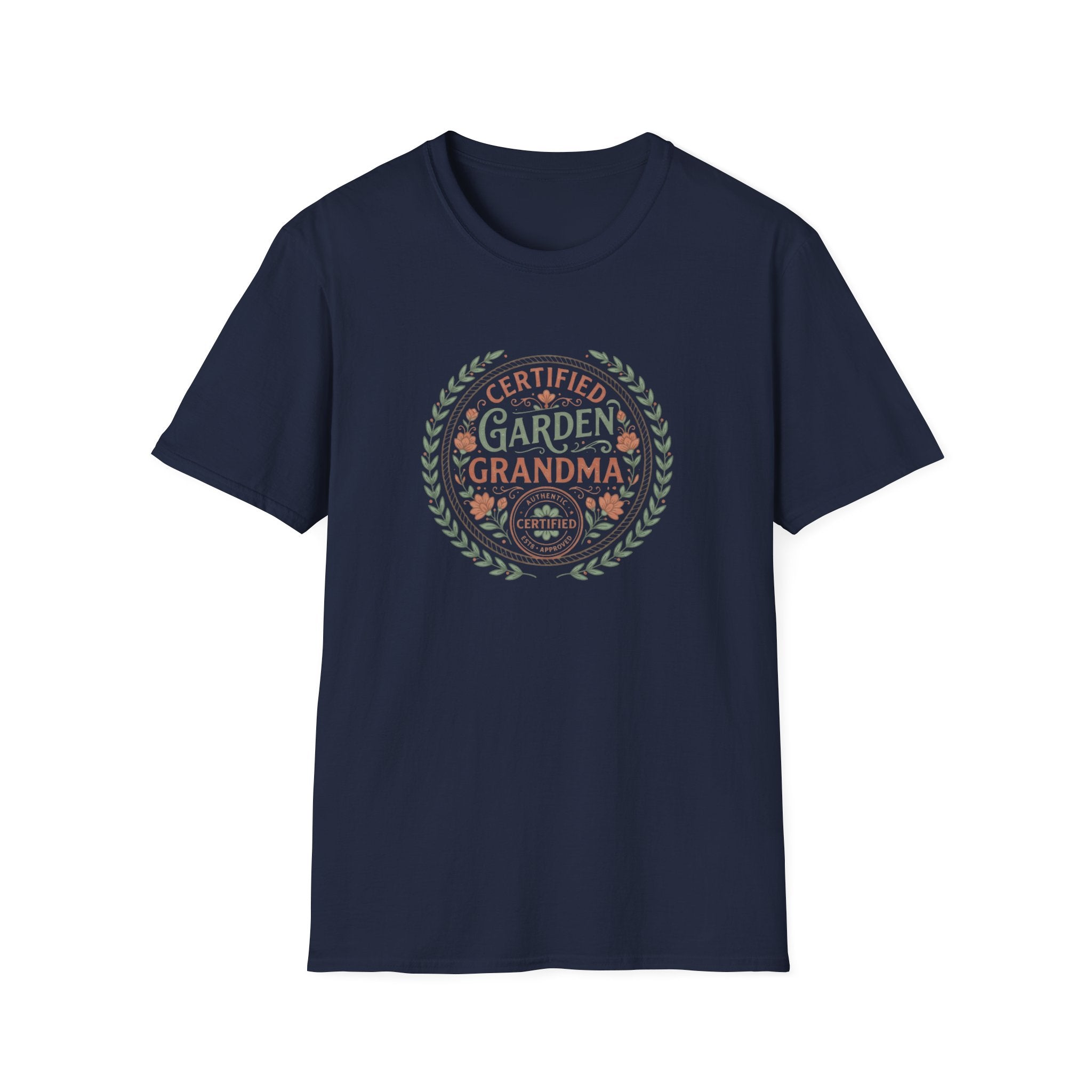 Floral T-Shirt for Grandmothers