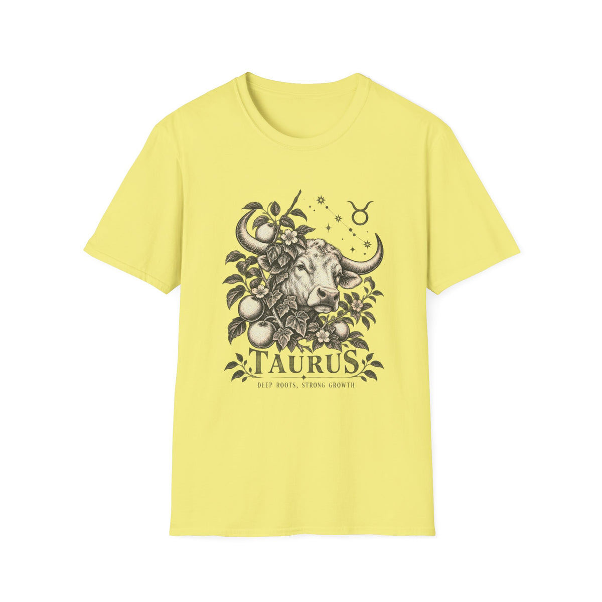 Taurus Zodiac Garden T-Shirt