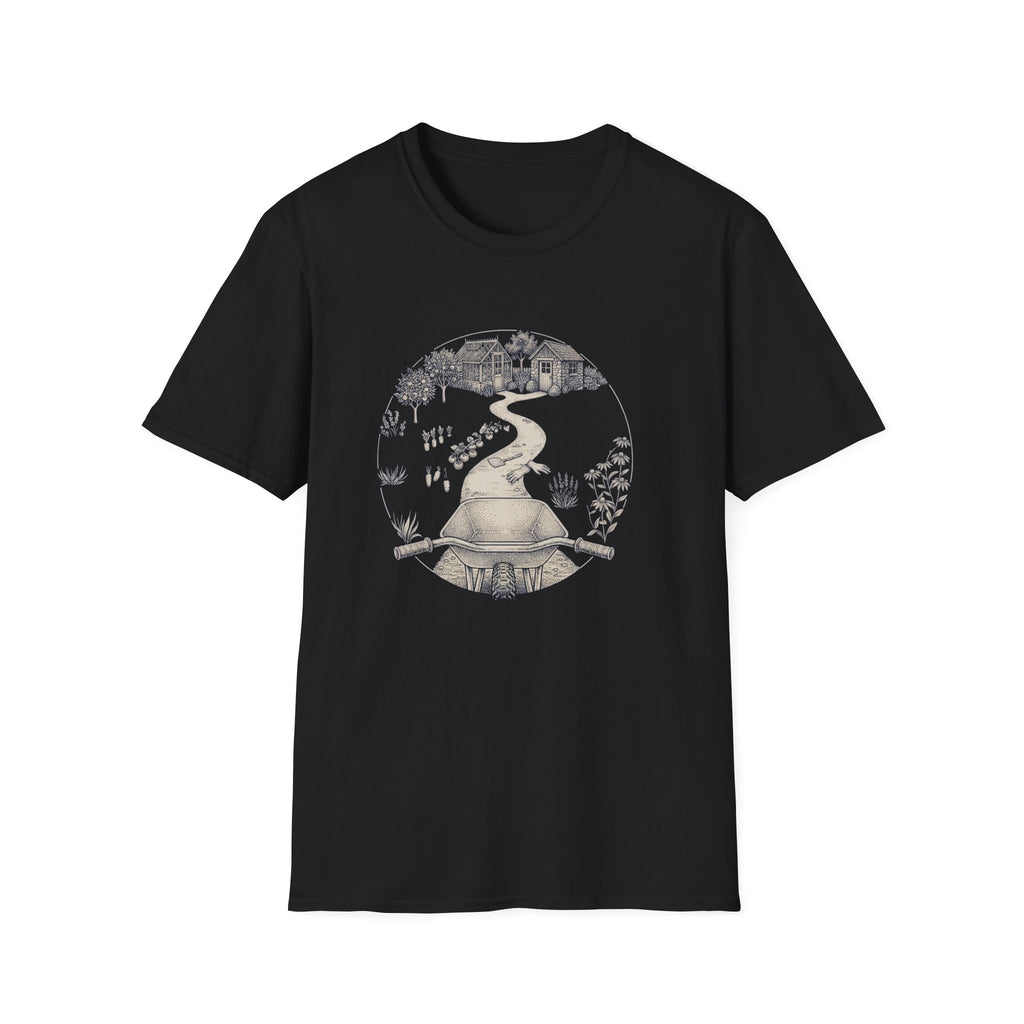 Cottage Path Graphic T-Shirt