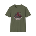 Anatomical Heart & Ladybug Tattoo Design T-Shirt