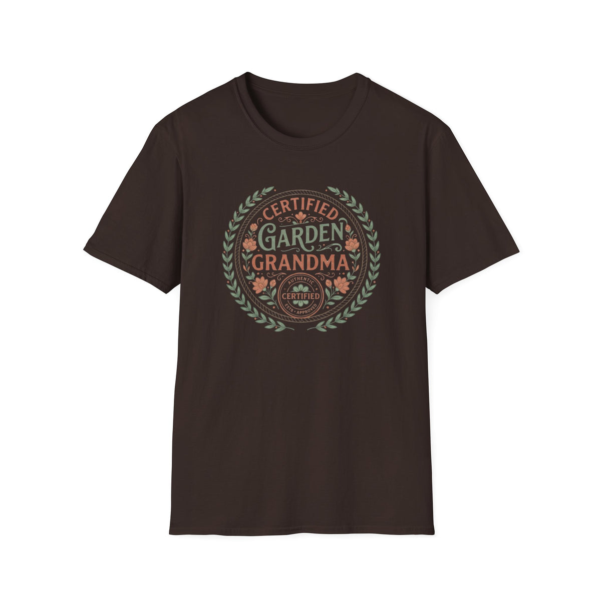 Floral T-Shirt for Grandmothers